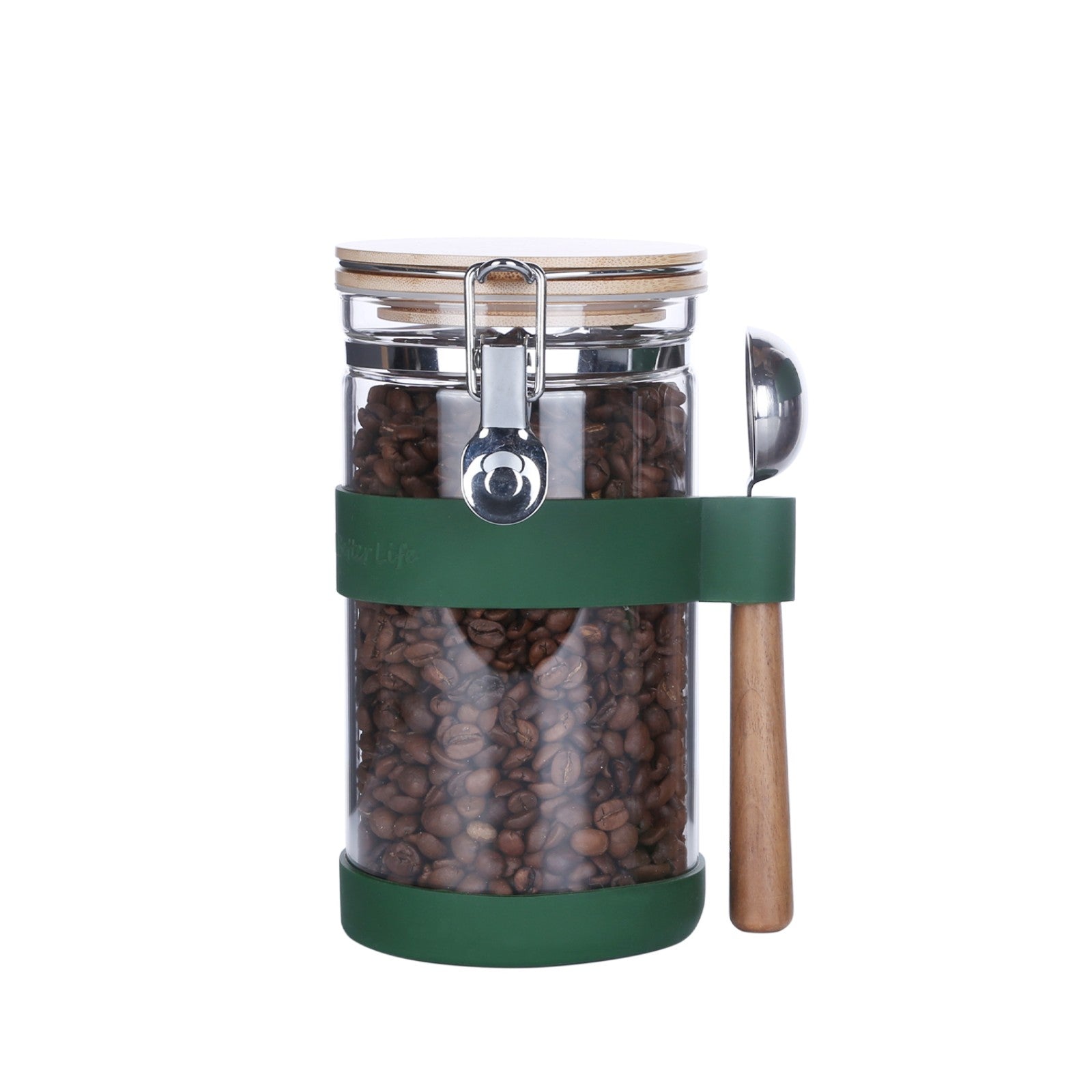 KKC Glass Coffee Bean Storage Container with Scoop,40 Floz (1200 ML) –  kkcger