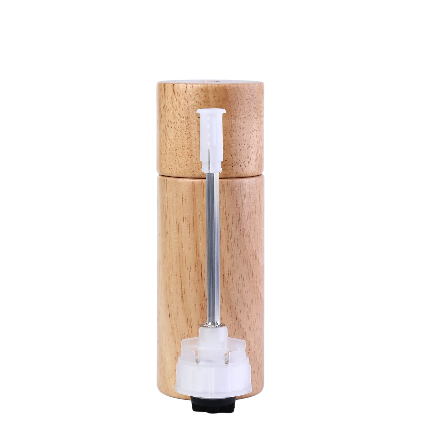 KKC HOME ACCENTS Wooden Salt and Pepper Grinder Set 6 inch,Salt Pepper Grinder set Wood,Salt Pepper Mills Wood,Refillable