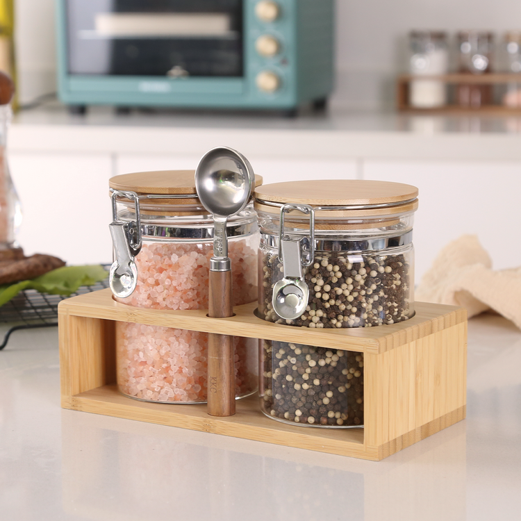 Food Jar with Rack Set