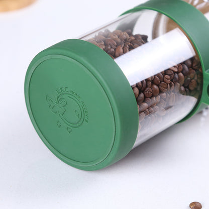 KKC Glass Coffee Bean Storage Container with Scoop,40 Floz (1200 ML)